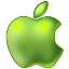 Apple Green Icon 64x64 png